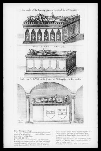 Tombs of Willoughby (Bugge) at Willoughby Tombs of Willoughby (Bugge) at Willoughby