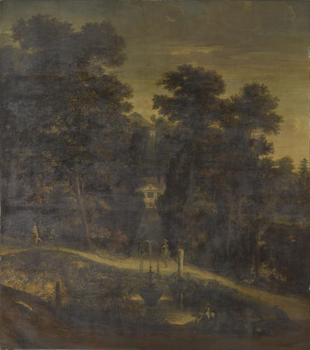 View of the Butterberg in the Tiergarten, Cleves, from the North View of the Butterberg in the Tiergarten, Cleves, from the North