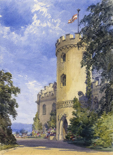 The Rosenau: the entrance