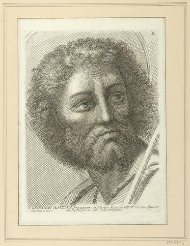 Master: Set of twenty-seven heads from 'The Disputa'
Item: Head of St John the Baptist [from 'The Disputa']