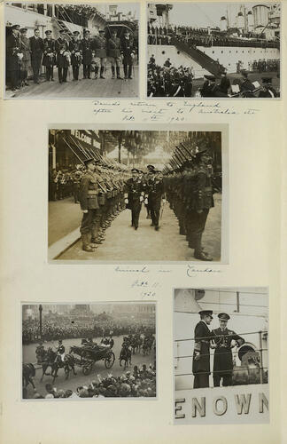 Page 44 of Queen Mary's Album, volume 19 (15th July 1918 - 22nd June 1921)