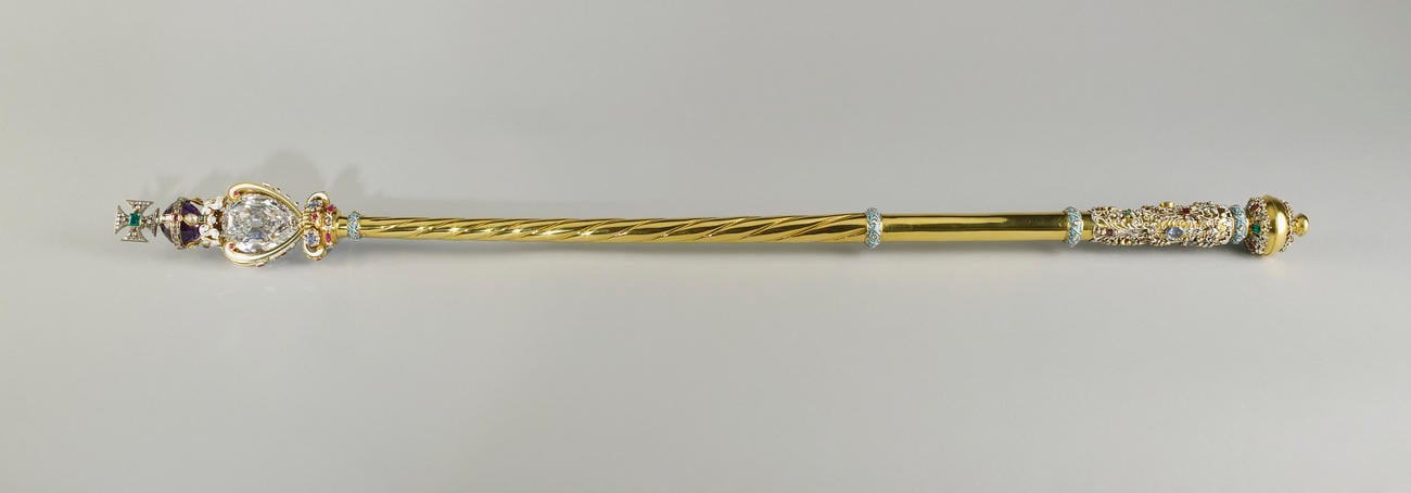 The Sovereign's Sceptre with Cross