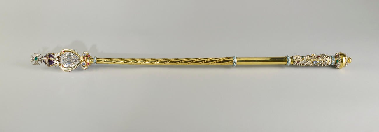 The Sovereign's Sceptre with Cross The Sovereign's Sceptre with Cross