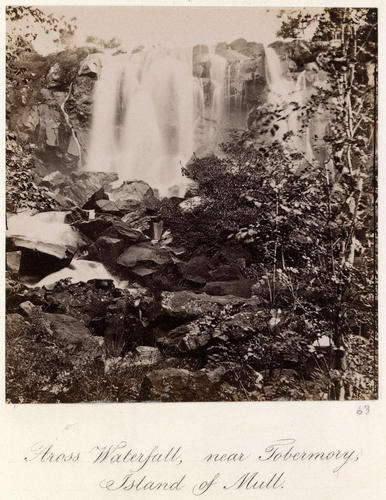 Aross Waterfall, near Tobermory, Island of Mull